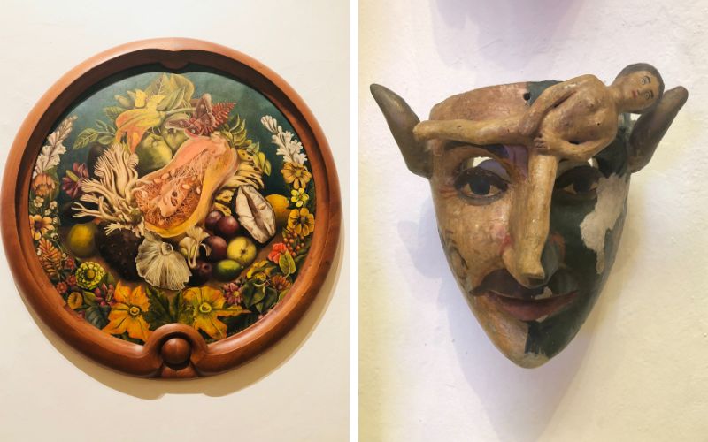 art by frida kahlo in the frida kahlo museum cdmx