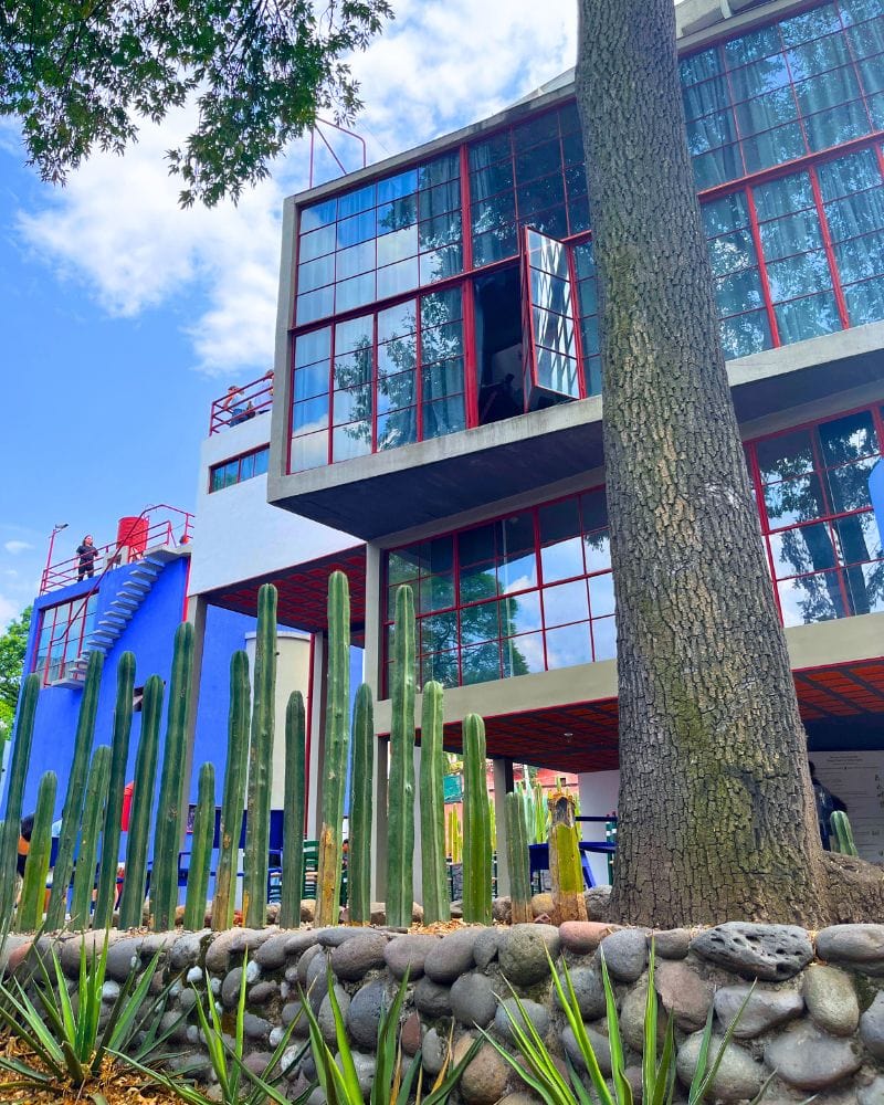 Diego Rivera and Frida Kahlo House Studio Museum in mexico city