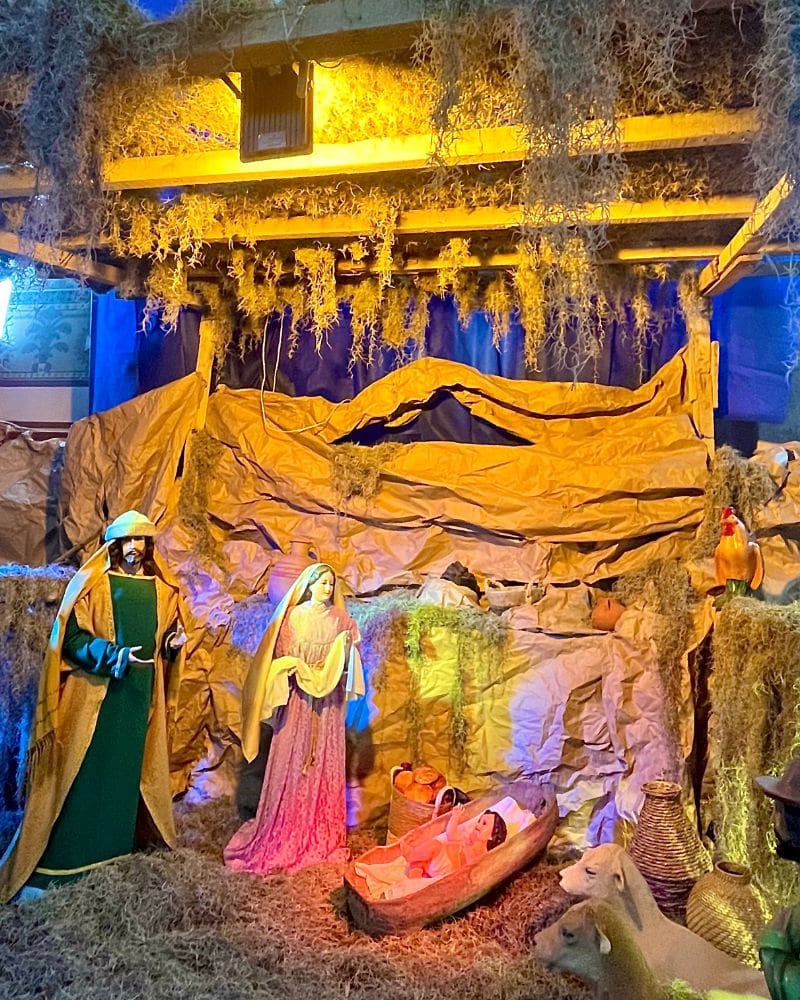 Mexican nacimiento, or Biblical manger scene