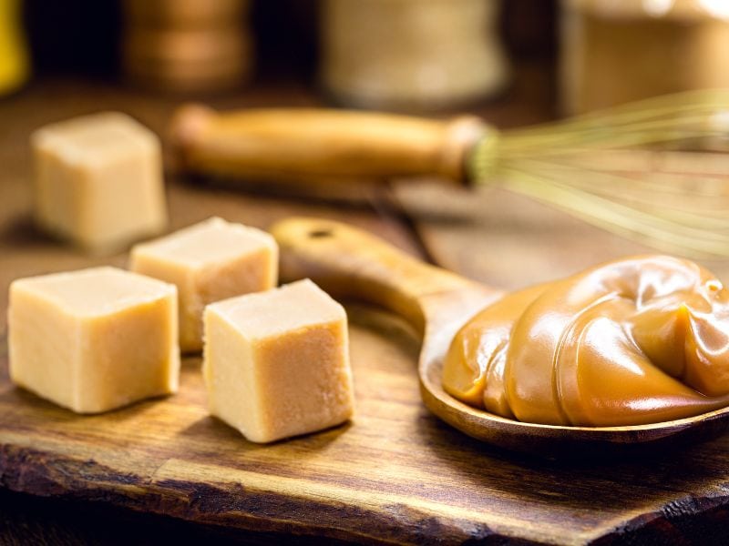 Mexican Milk Fudge (Jamoncillo de Leche), one of the best day of the dead foods