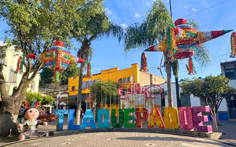 colorful tlaquepaque sign