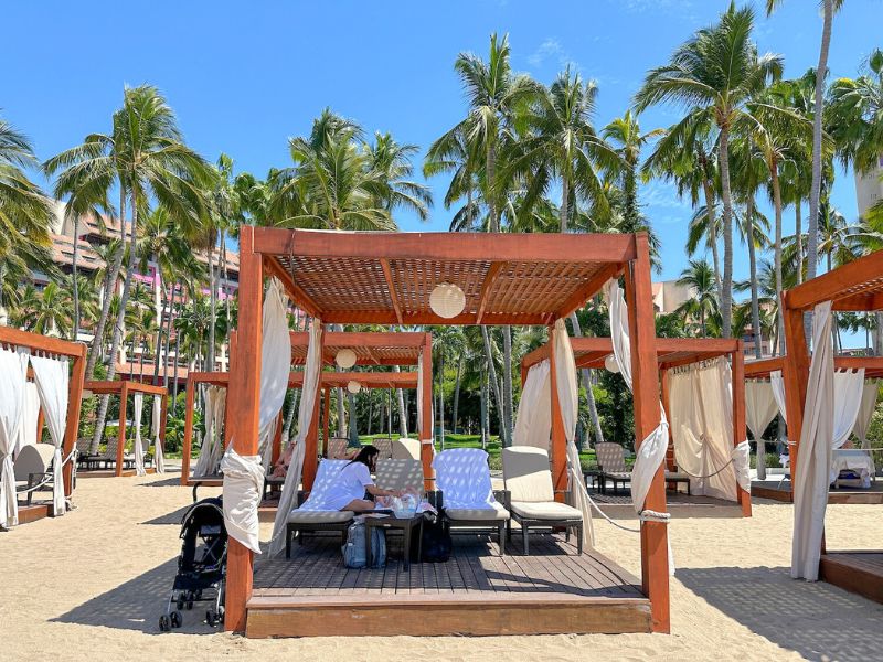 Las Pergolas Beach Club at The Westin Puerto Vallarta Resort