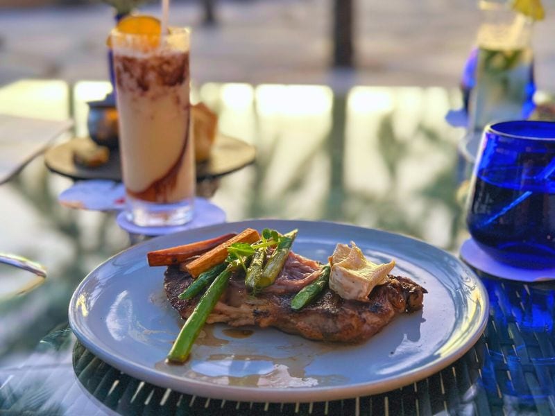 plate of food at the westin resort & spa puerto vallarta restaurants