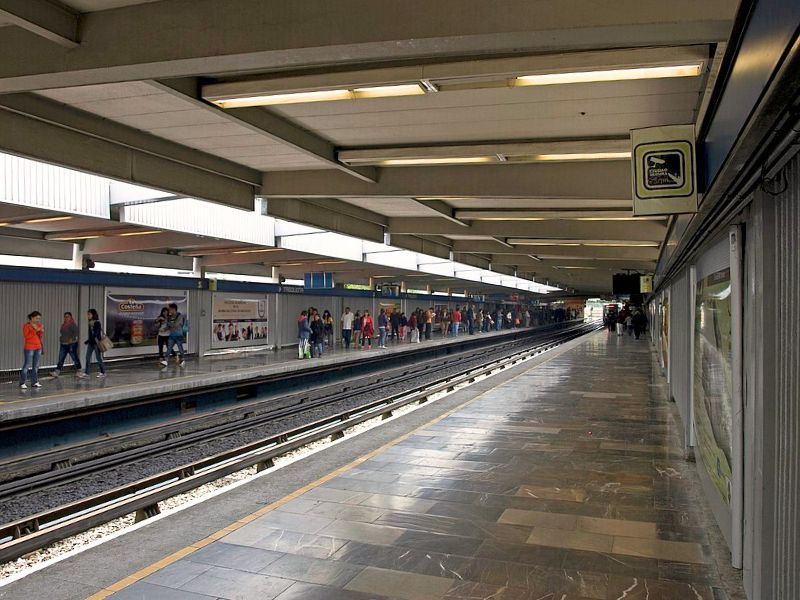 Tasqueña Mexico City Merto Station