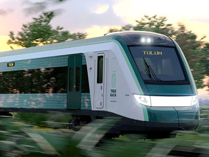 tren maya tourist train in mexico