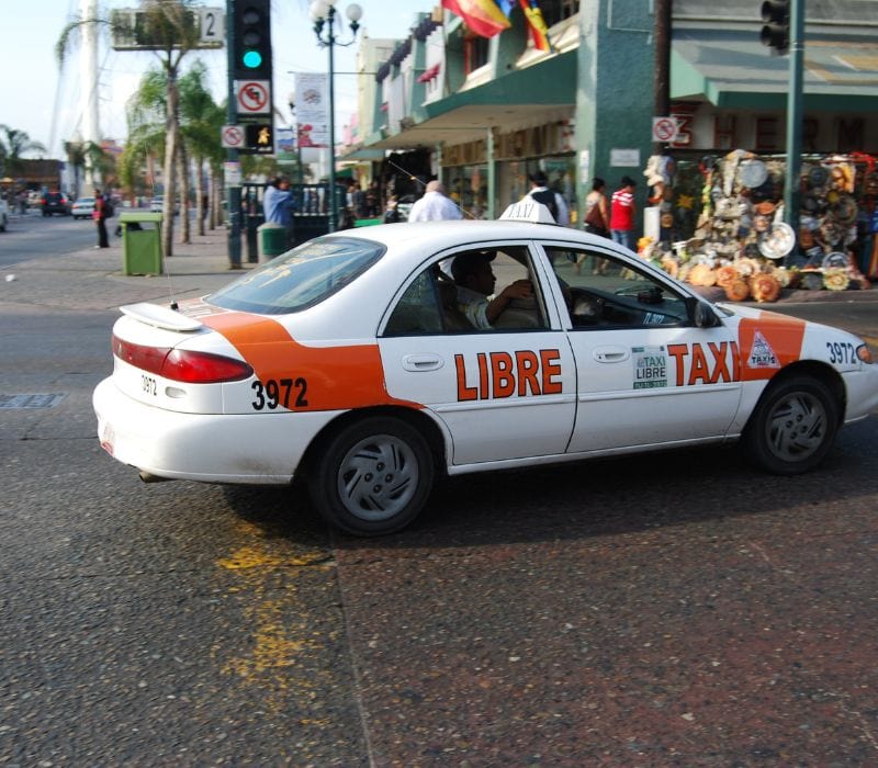 taxi libre in Tijuana Mexico