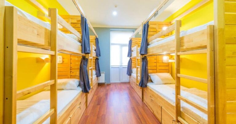 bunk beds of oaxaca hostels