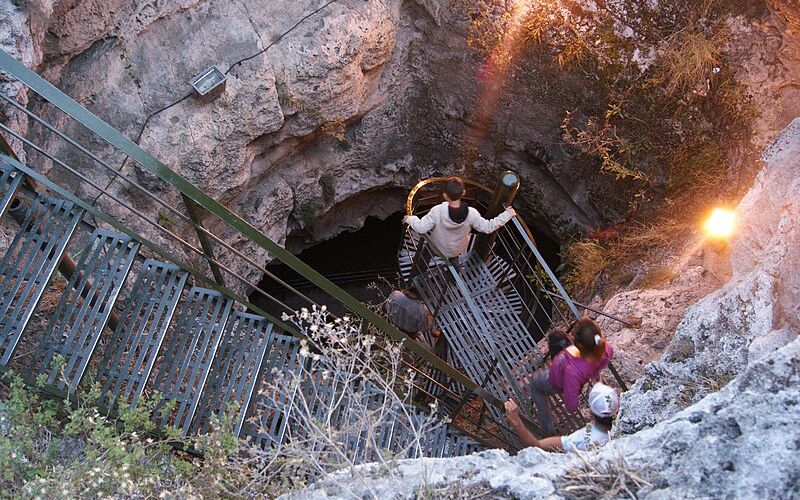 stairs inside Cuexcomate