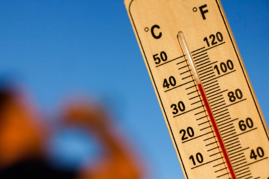 temperature in europe
