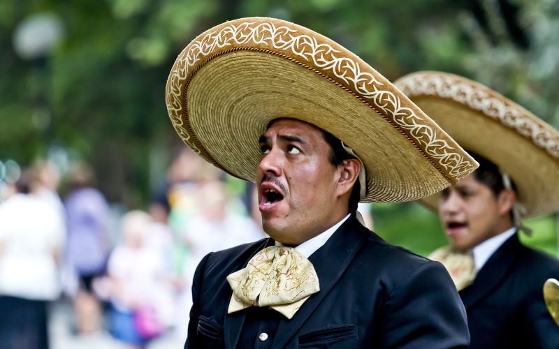 mariachi singer in Mexico