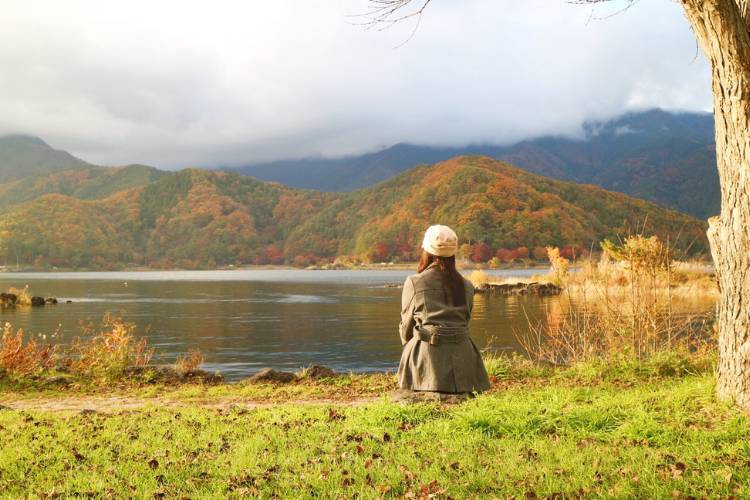 Woman Thinking in a Quiet Place
