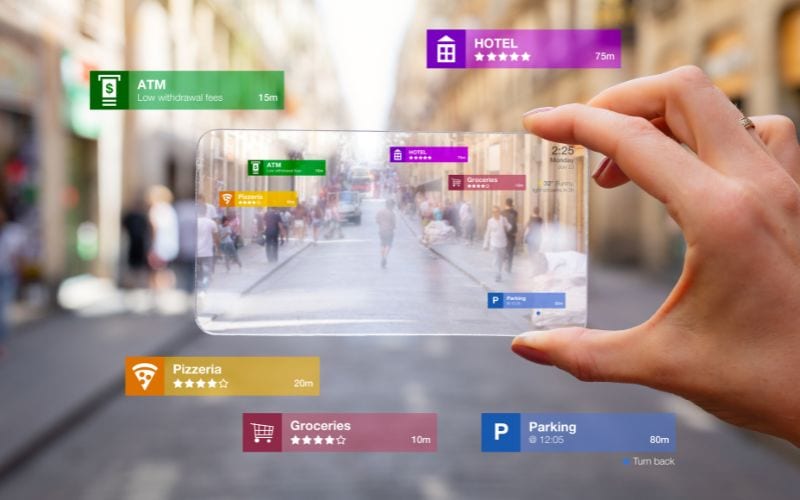 augmented reality for travels