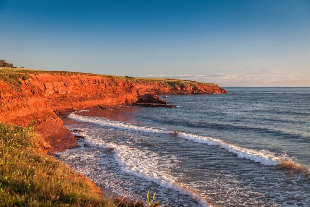 Prince Edward Island cliffs