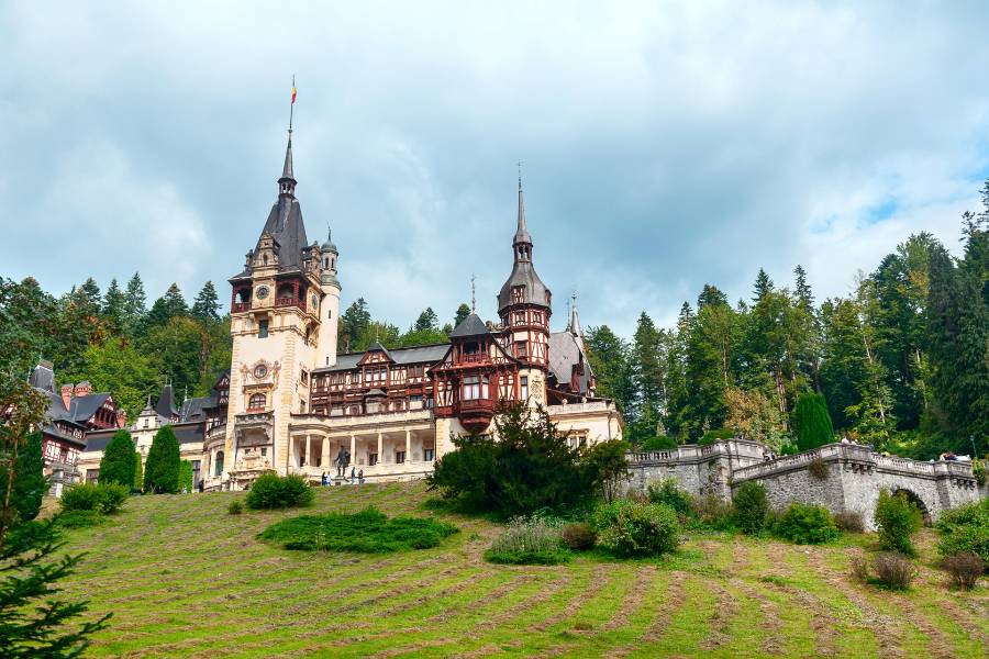 Corvin Castle in Romania