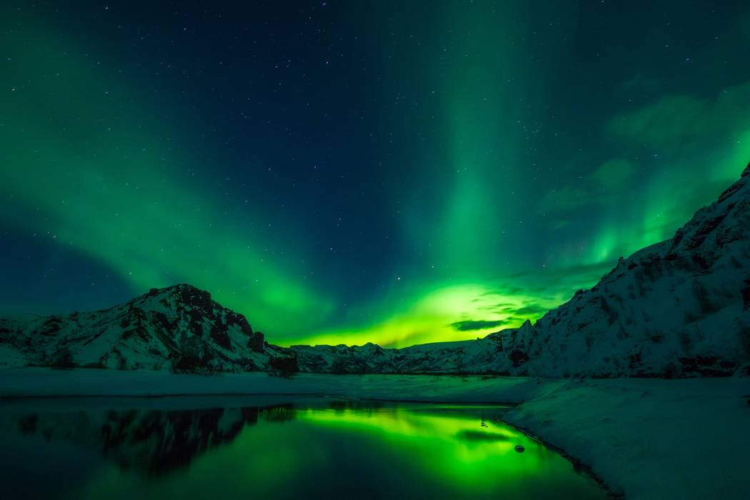 A Green Aurora, Iceland