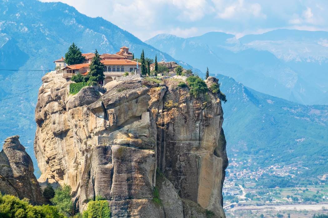 Holy Trinity Monastery. Meteora, Greece