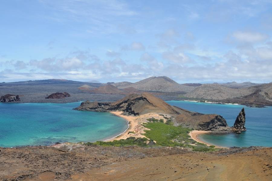 Bartolomé Island in the Galápagos Islands