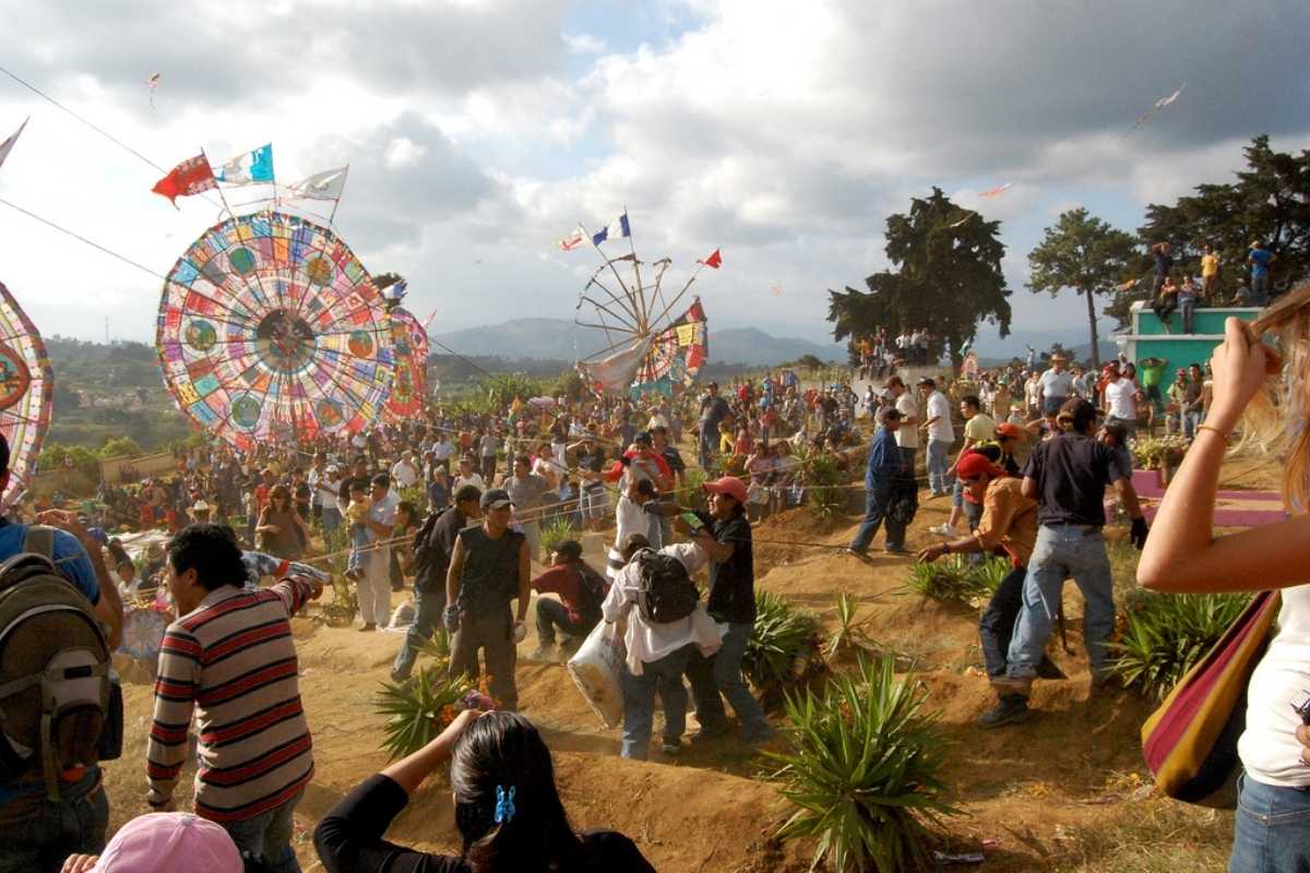 the Festival of the Giant Kite, Guatemala