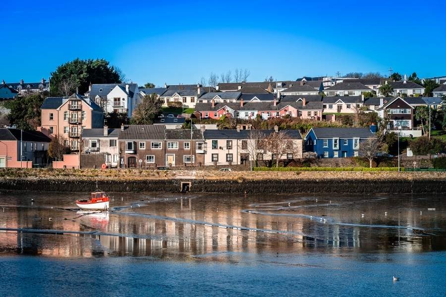 Scenic View of the Harbor of Kinsale, Ireland