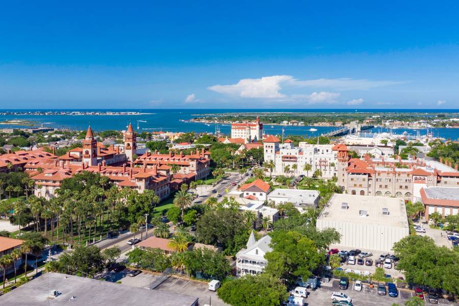 St. Augustine Florida Aerial