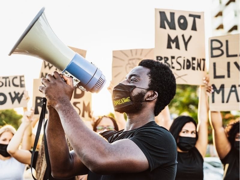 black lives matter protest