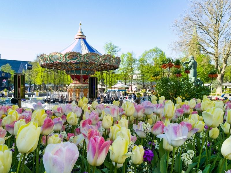 Tivoli Gardens Coppanhagen, Denmark