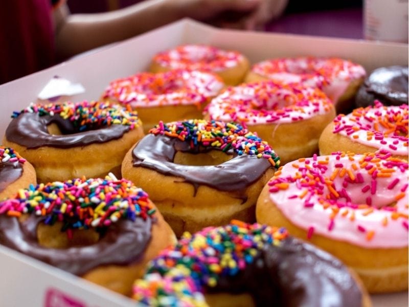 box of donuts