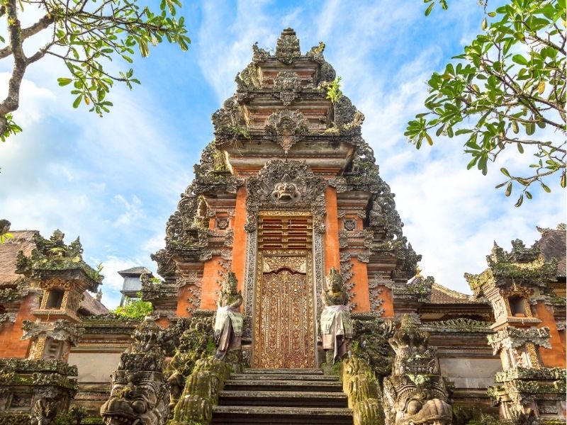 temple in Ubud, Bali