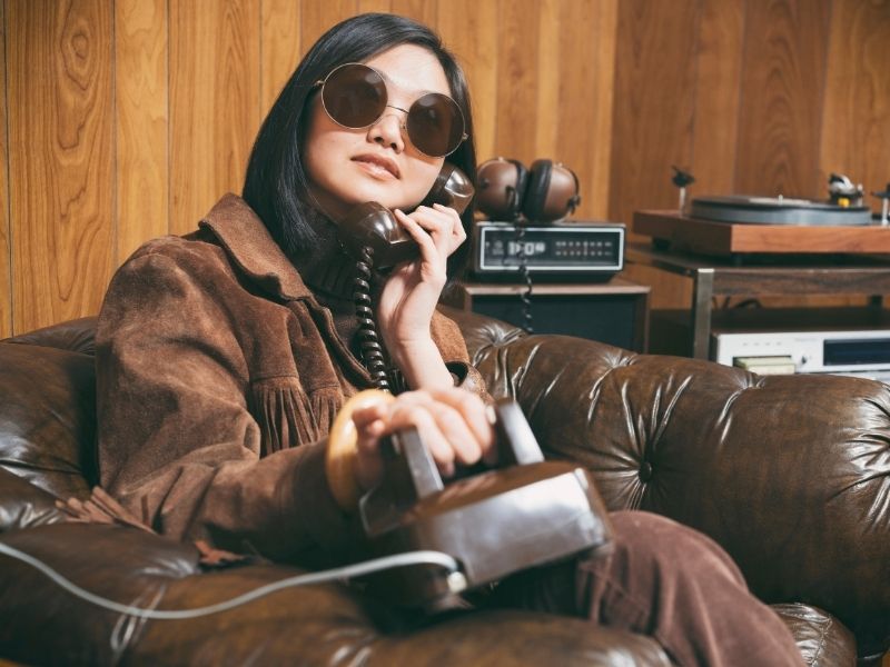 vintage 1970s girl