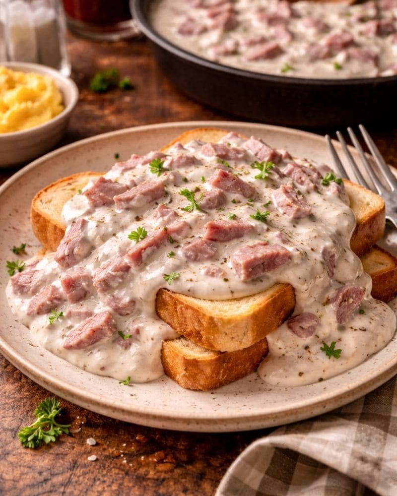 Creamed Chipped Beef on Toast (AKA "SOS")