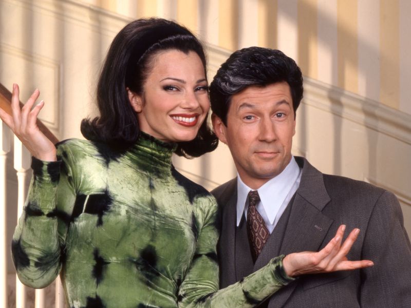 Fran Drescher as Fran Fine on The Nanny