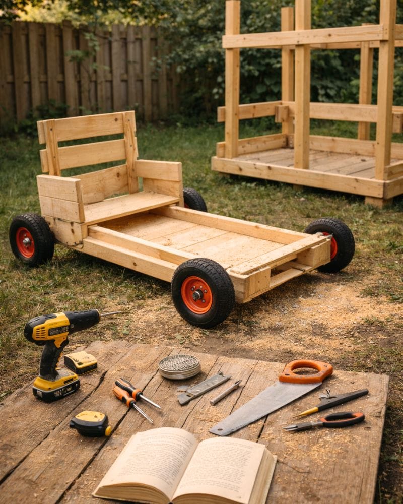 go-kart building