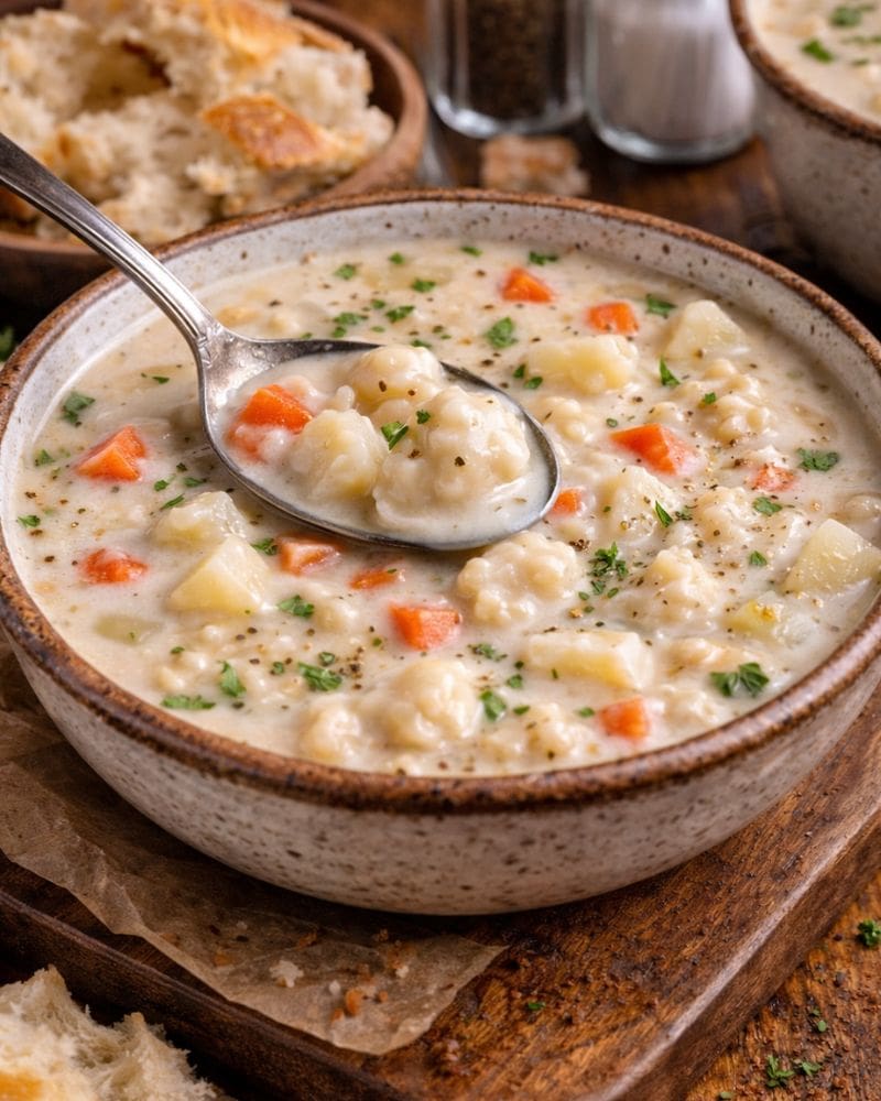 Knoephla Soup
