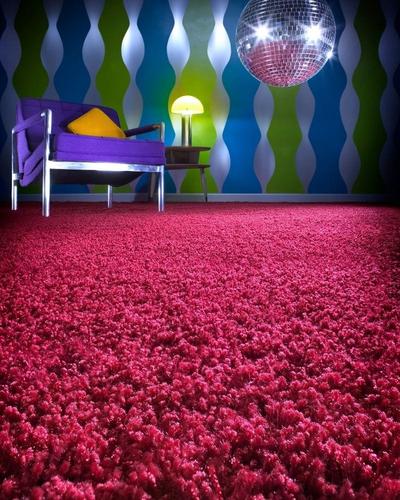 vintage shag carpet