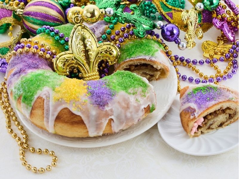 louisiana king cake from new orleans